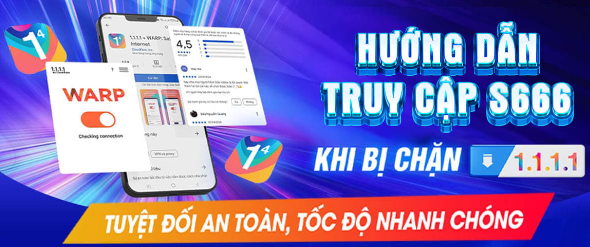 hướng dẫn truy cập S666 khi bị chặn